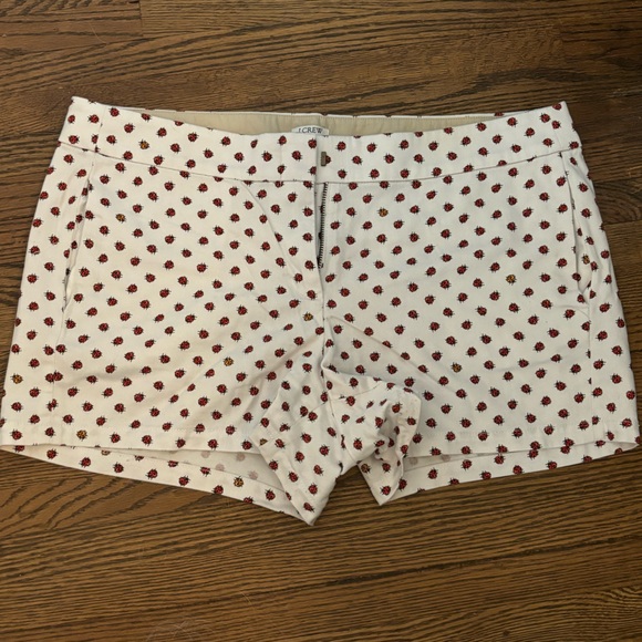 J. Crew Ladybug print chino short - Picture 2 of 4